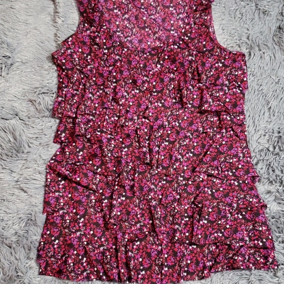 Express Floral Print Blouse - Medium - Picture 4 of 5